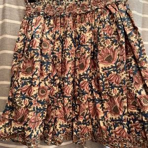 Autumn girls cotton skirt